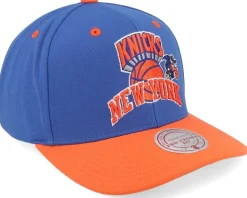 New York Knicks All In 2.0 Pro Blue/Orange Adjustable - Mitchell & Ness