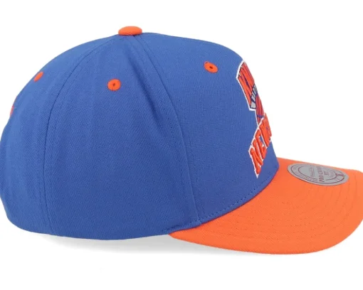 New York Knicks All In 2.0 Pro Blue/Orange Adjustable - Mitchell & Ness