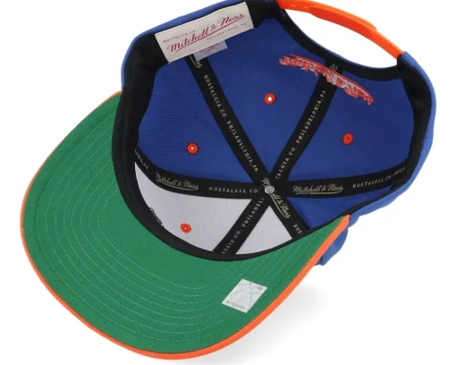 New York Knicks All In 2.0 Pro Blue/Orange Adjustable - Mitchell & Ness