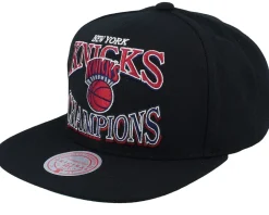 New York Knicks Champions Era Hwc Black Snapback - Mitchell & Ness