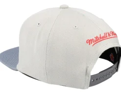 New York Knicks Cool Grey 3 Grey Snapback - Mitchell & Ness