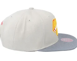 New York Knicks Cool Grey 3 Grey Snapback - Mitchell & Ness