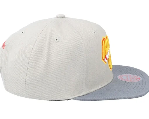 New York Knicks Cool Grey 3 Grey Snapback - Mitchell & Ness