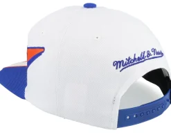 New York Knicks Fast Times Hwc White Snapback - Mitchell & Ness