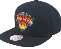 New York Knicks High Grade Black Snapback - Mitchell & Ness