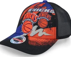 New York Knicks Hyper Black Trucker - Mitchell & Ness