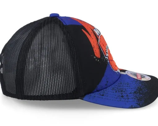New York Knicks Hyper Black Trucker - Mitchell & Ness