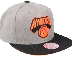 New York Knicks Neon Lights Snapback Grey/black Snapback - Mitchell & Ness