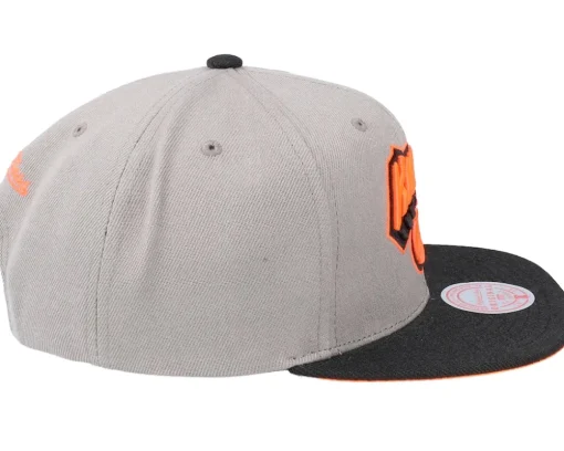 New York Knicks Neon Lights Snapback Grey/black Snapback - Mitchell & Ness