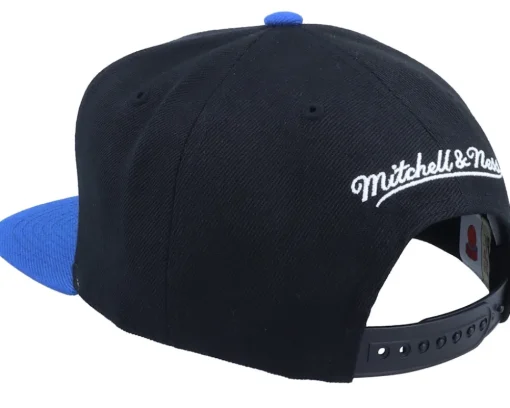 New York Knicks New York Knicks Low Big Face Black/blue - Mitchell & Ness