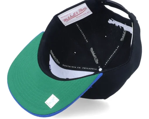 New York Knicks New York Knicks Low Big Face Black/blue - Mitchell & Ness