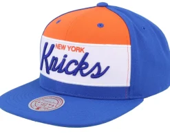 New York Knicks Retro Sport Hwc Blue Snapback - Mitchell & Ness