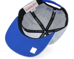 New York Knicks Team Heather 2.0 Grey Heather Snapback - Mitchell & Ness