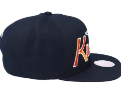 New York Knicks Team Script 2.0 Black Snapback - Mitchell & Ness