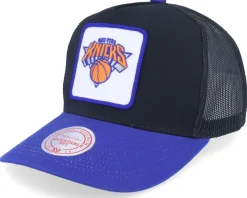 New York Knicks Truck It Black/Royal Trucker - Mitchell & Ness