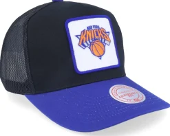 New York Knicks Truck It Black/Royal Trucker - Mitchell & Ness