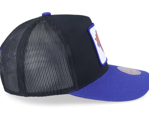 New York Knicks Truck It Black/Royal Trucker - Mitchell & Ness