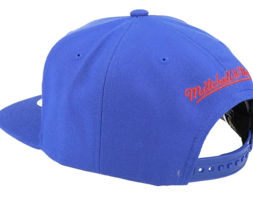New York Rangers Alternate Flip Blue Snapback - Mitchell & Ness
