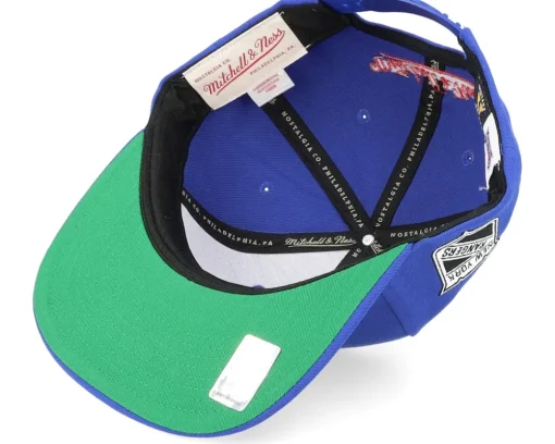 New York Rangers Alternate Flip Blue Snapback - Mitchell & Ness
