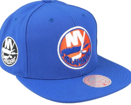 New York Rangers Alternate Flip Blue Snapback - Mitchell & Ness