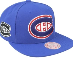 New York Rangers Alternate Flip Blue Snapback - Mitchell & Ness