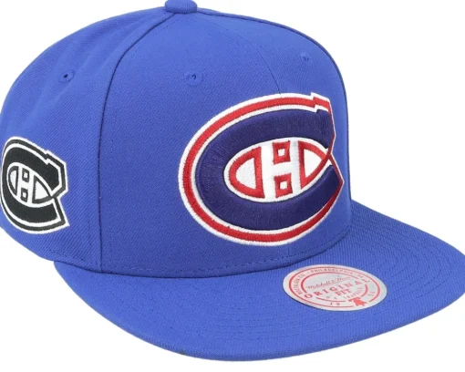 New York Rangers Alternate Flip Blue Snapback - Mitchell & Ness