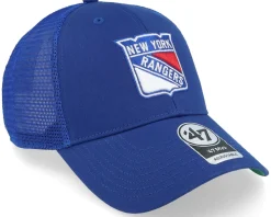 New York Rangers Branson Mvp Royal/White Trucker - 47 Brand