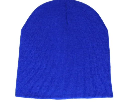 New York Rangers Cuffless Knit Royal Beanie - American Needle