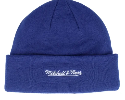 New York Rangers K.o. Knit Vintage Blue Cuff - Mitchell & Ness