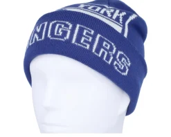 New York Rangers K.o. Knit Vintage Blue Cuff - Mitchell & Ness