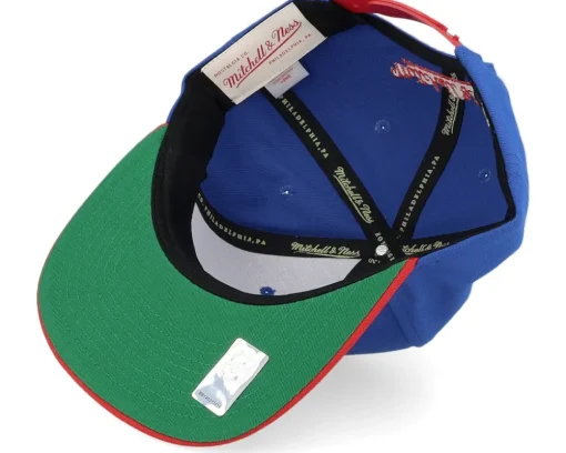 New York Rangers Team 2 Tone 2.0 Royal/Red Snapback - Mitchell & Ness