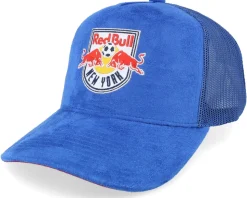 New York Red Bulls Mls Navy/Red A-frame Trucker - Mitchell & Ness