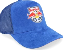 New York Red Bulls Mls Navy/Red A-frame Trucker - Mitchell & Ness