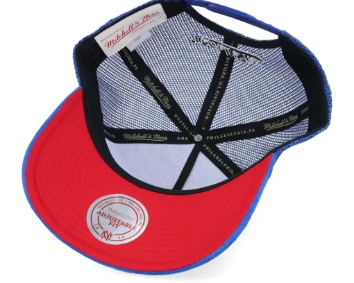New York Red Bulls Mls Navy/Red A-frame Trucker - Mitchell & Ness