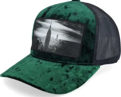 New York Skyscraper Velvet White/Black A-frame - Calza Pennello
