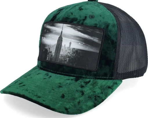 New York Skyscraper Velvet White/Black A-frame - Calza Pennello