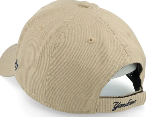 New York Yankees 47 Mvp Wool Khaki/Black Adjustable - 47 Brand