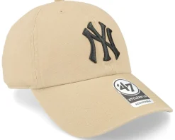 New York Yankees Ballpark Clean Up Khaki Dad Cap - 47 Brand