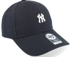 New York Yankees Base Runner Mvp Black Adjustable - 47 Brand