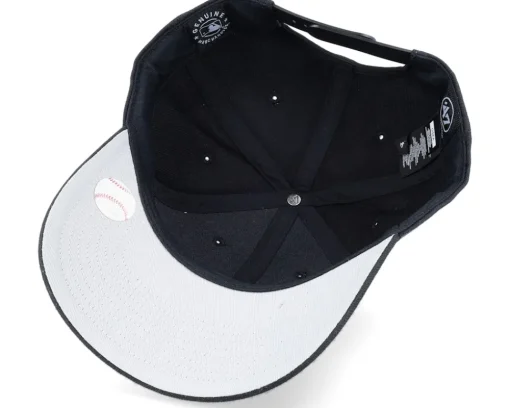 New York Yankees Base Runner Mvp Black Adjustable - 47 Brand