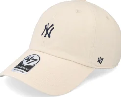 New York Yankees Base Runner Clean Up Mauve Dad Cap - 47 Brand