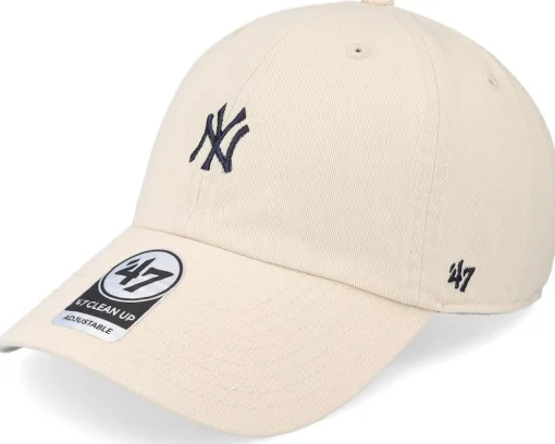 New York Yankees Base Runner Clean Up Mauve Dad Cap - 47 Brand
