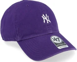 New York Yankees Base Runner Clean Up Purple Dad cap - 47 Brand