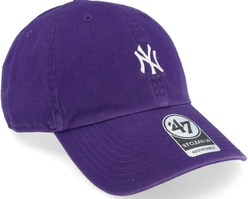 New York Yankees Base Runner Clean Up Purple Dad cap - 47 Brand