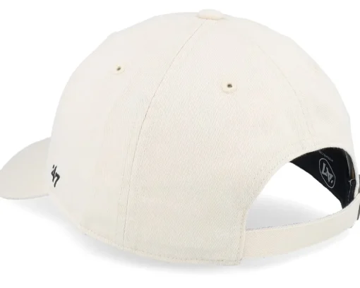 New York Yankees Base Runner Script Clean Up Natural Dad Cap - 47 Brand