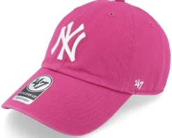 New York Yankees Brand Clean Up Orchid Dad Cap - 47 Brand