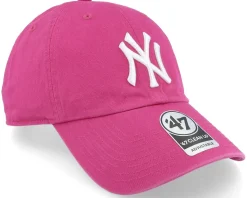 New York Yankees Brand Clean Up Orchid Dad Cap - 47 Brand