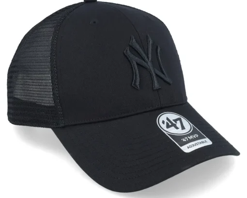 New York Yankees Branson Black Trucker - 47 Brand