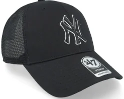 New York Yankees Branson Mvp Black Trucker - 47 Brand
