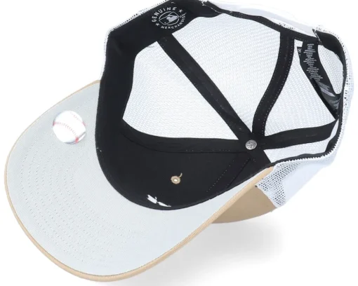 New York Yankees Branson Mvp Khaki/White Trucker - 47 Brand